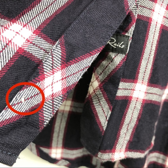 Rails Hunter Plaid Flannel Button Down Shirt - Picture 14 of 14